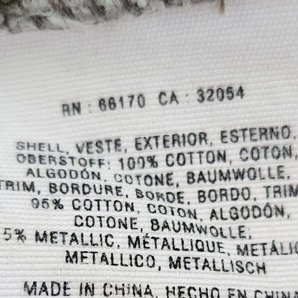 Anthropologie Hei Hei long green eyelet cotton jacket/anorak Sz M - Picture 11 of 12